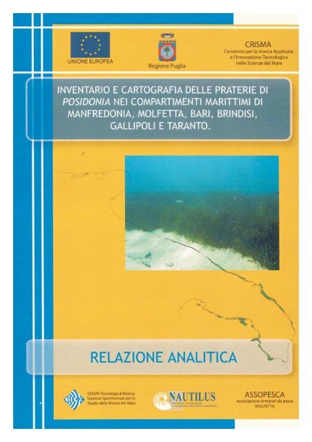 Relazione Analitica (File PDF, 3,7 MB) - Pugliamare.It