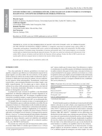 Educação - Química Nova