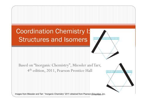 Quimica Coordinacion Estructuras e Isomeros Capitulo 9 Miessler ...