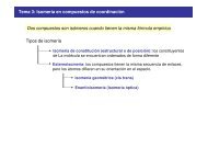 Tema 3: Isomería en compuestos de coordinación ... - Repositori UJI