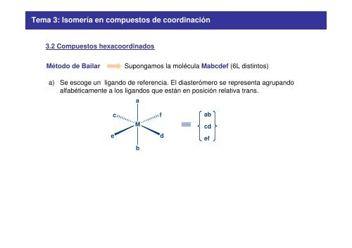 Tema 3: Isomería en compuestos de coordinación ... - Repositori UJI