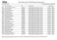 Convocação Nominal para as Provas Discursivas