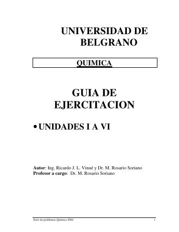 GUIA DE EJERCITACION - Universidad de Belgrano