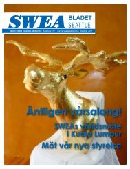 Äntligen vårsalong! - Swea Seattle