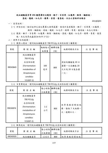 紅龍果 - 農業藥物毒物試驗所