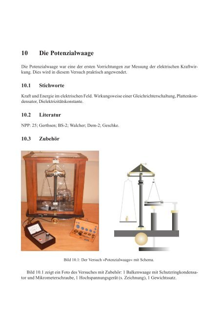 Das Physikalische Praktikum