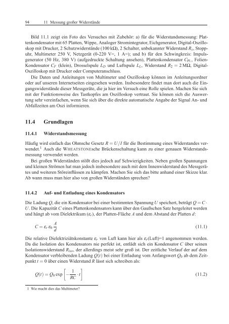 Das Physikalische Praktikum