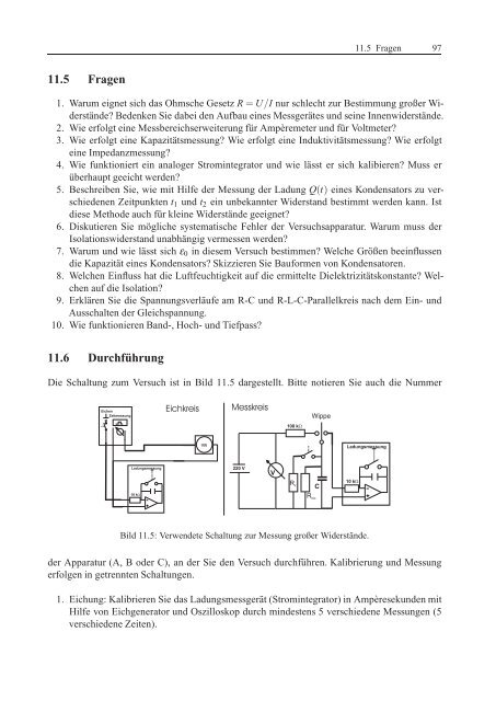 Das Physikalische Praktikum