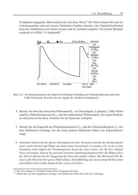 Das Physikalische Praktikum