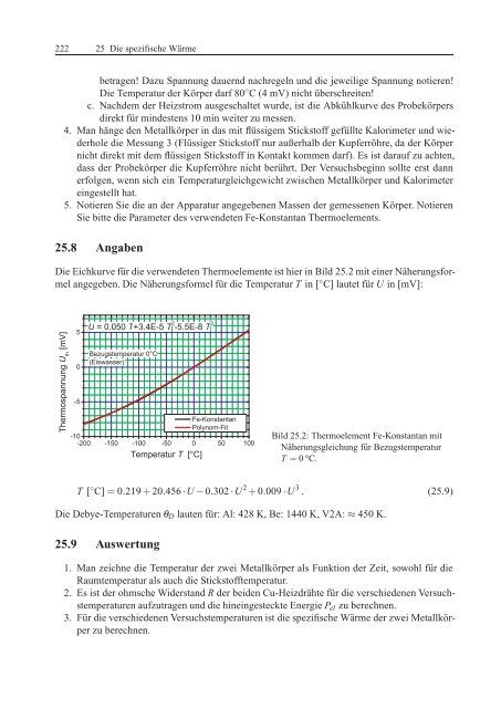 Das Physikalische Praktikum