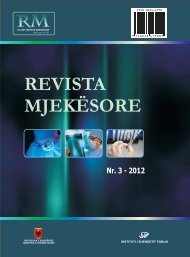 Revista Mjekesore - Instituti i Shendetit Publik