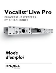 Vocalist® Live Pro - Digitech