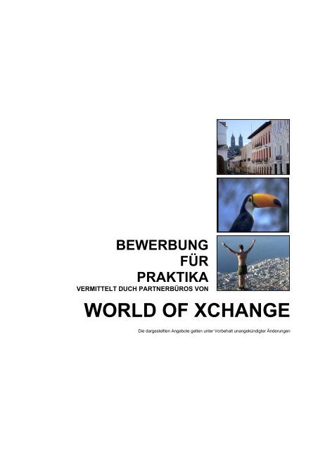 WORLD OF XCHANGE