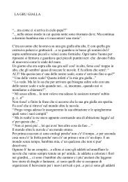 LA GRU GIALLA “....ma come ci si arriva in cielo ... - Donne e Lavoro