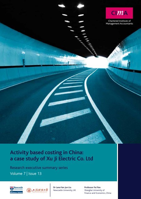 Activity based costing in China: a case study of Xu Ji Electric ... - CIMA