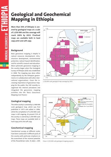 Geological and Geochemical Mapping in Ethiopia