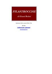 Filastrocche di Gianni Rodari - Letture per i giovani