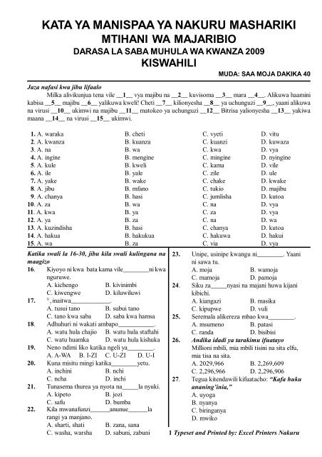 C:\Users\Home\Documents\My Webs - Excel Exams