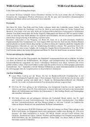 Abschlussrede Willi Graf Schulen
