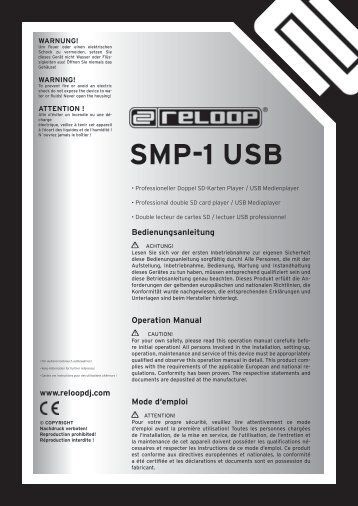 SMP-1 USB - Reloop
