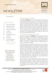 NEWSLETTER - Worpswede