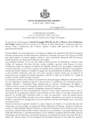 2012-06-01 Catena.pdf - Comune di Bassano del Grappa