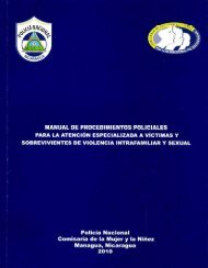 Manual de Procedimientos Policiales, para la ... - Policia Nacional