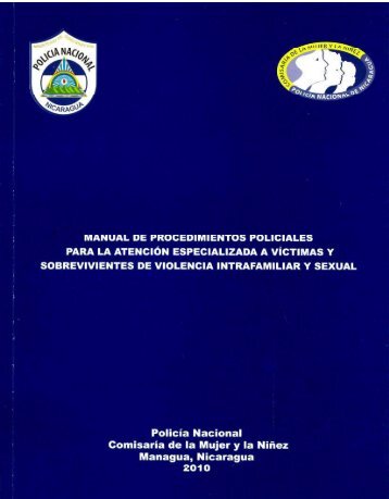 Manual de Procedimientos Policiales, para la ... - Policia Nacional