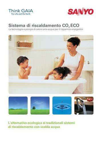 La pompa di calore a CO2 SANYO - Clima Ambiente Srl - Home Page