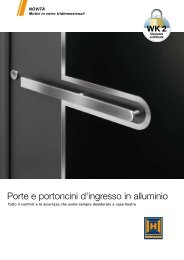 Porte e portoncini d'ingresso in alluminio - Hörmann Italia