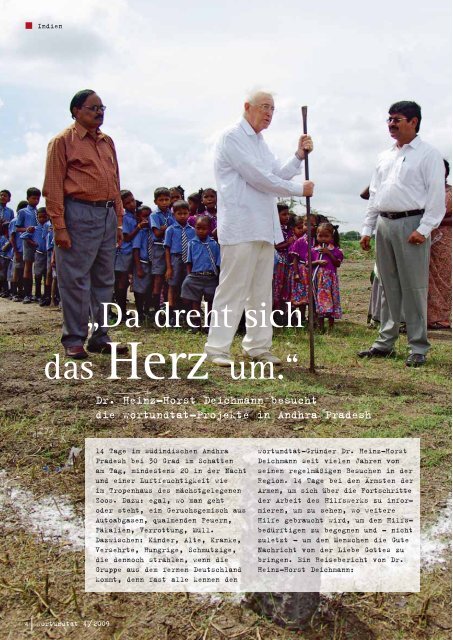 „ Da dreht sich das Herz um“ – ein Reisebericht - wortundtat