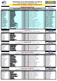 Programa, abrir pdf - Caballos del Mundo