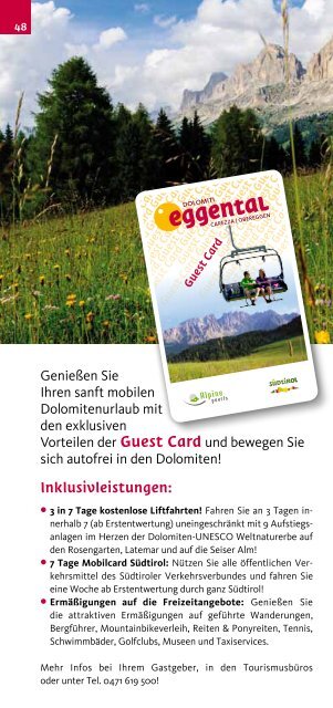 Wandertouren rund um Rosengarten und Latemar im Eggental