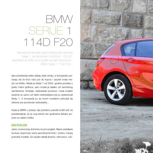 “TALASASTA KUĆA” “BMW Serije 1” “PUTOVANje ... - ministudio