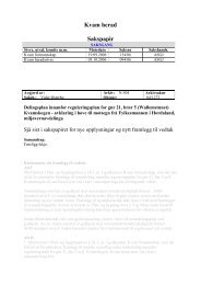 Delingsplan innanfor reguleringsplan for gnr 21 - Kvam herad