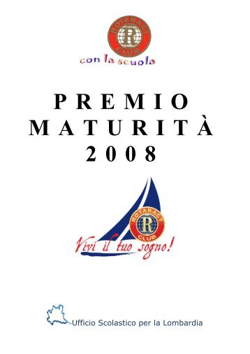 PREMIO MATURITA' - Premio Maturità 2012