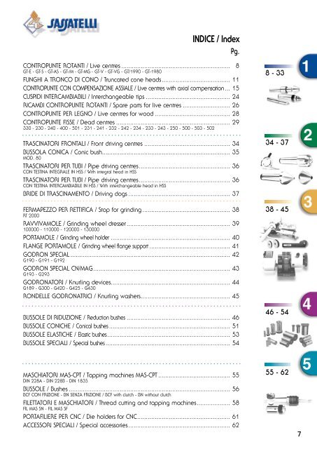 Scarica il catalogo generale "Sassatelli" in formato pdf