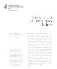 ¿Tiene futuro el Liberalismo clásico?