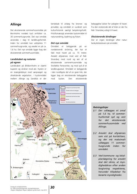 Forslag til landsplandirektiv for 1000 ... - Naturstyrelsen