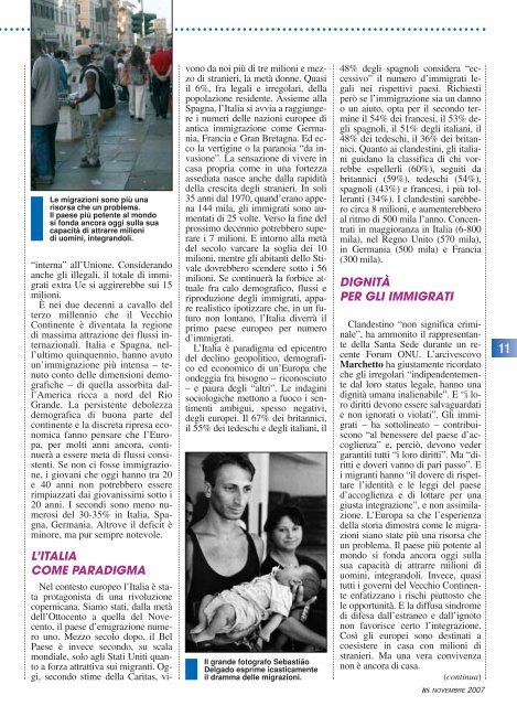 BS novembre 2007 - il bollettino salesiano - Don Bosco nel Mondo