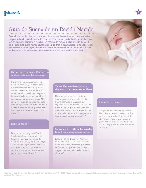 Guía de Sueño de un Recién Nacido - BabyCenter