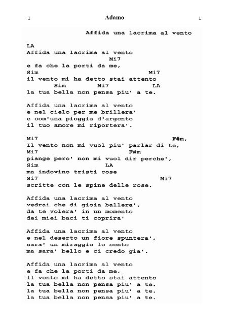 Canzoniere Anni 60 70.pdf - fausto lentini