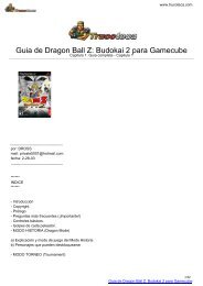 Guia de Dragon Ball Z: Budokai 2 para Gamecube - Trucoteca.com