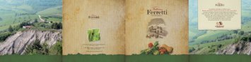 Azienda Agricola Fattoria Ferretti C.da Brecciara, 7 · 64032 Atri (TE ...