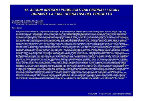 “RISPETTA LA STRADA! NON FUMARTI LA VITA!” - Istituto ...