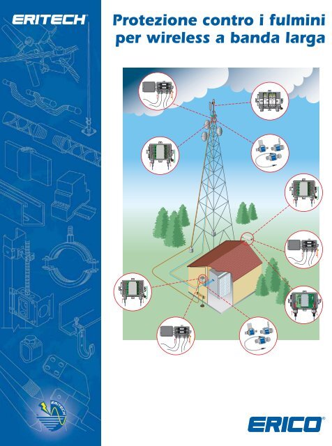 Protezione contro i fulmini per wireless a banda larga - Erico