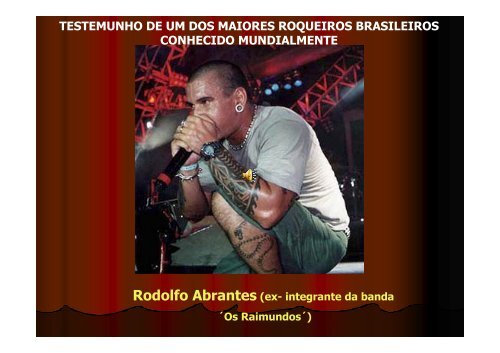 Testemunho Rodolfo Abrantes - O Produtor