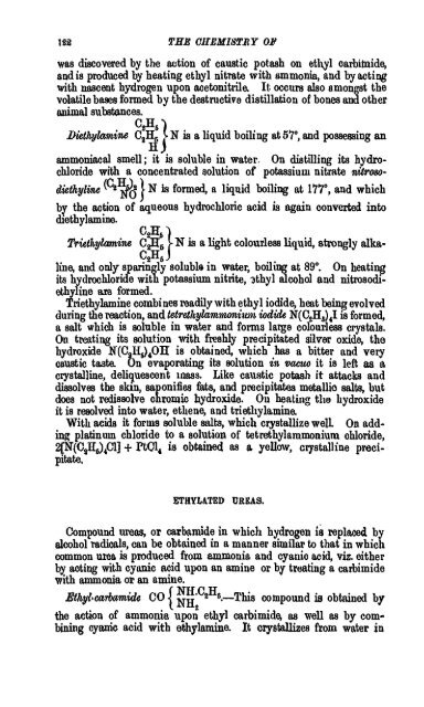 A Manual of the Chemistry of the Carbon Compounds