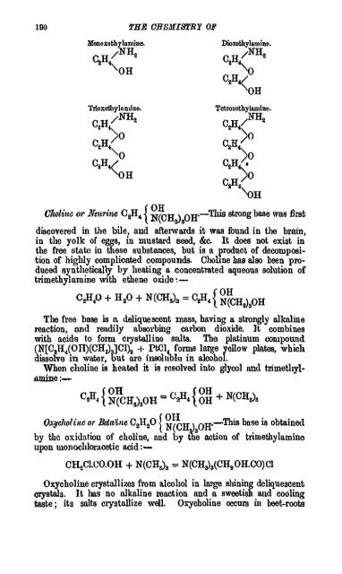 A Manual of the Chemistry of the Carbon Compounds