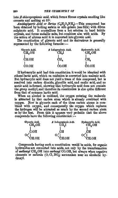A Manual of the Chemistry of the Carbon Compounds